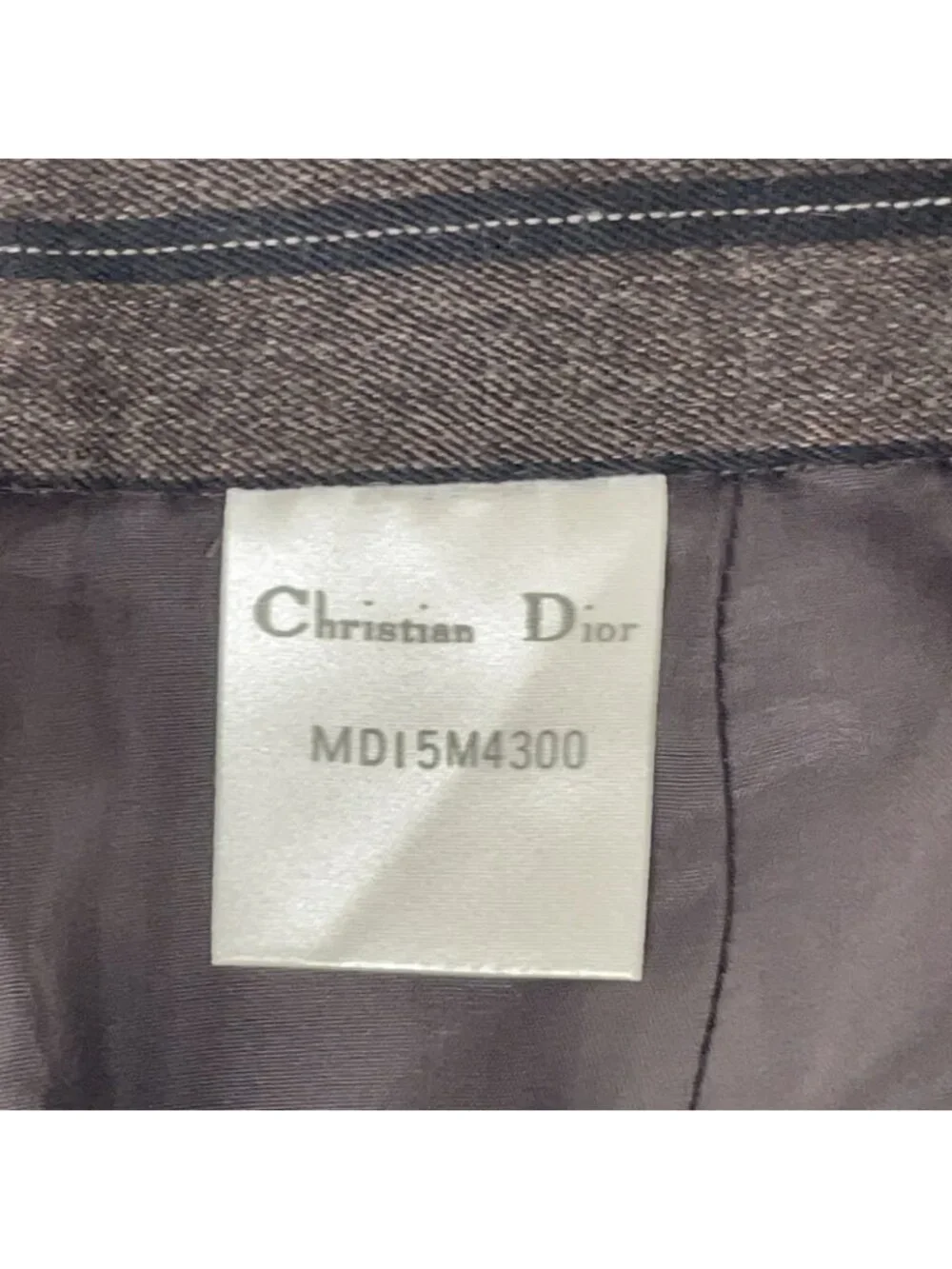 Dior Vintage Deformed Color Tailored Jacket Pencil Skirt